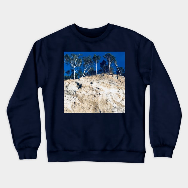 Pine trees Crewneck Sweatshirt by BlackWhiteBeige